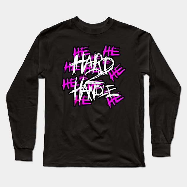 SOOKIE "HARD 2 HANDLE" Long Sleeve T-Shirt by KVLI3N